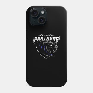 Wakanda Panthers (Black Print) Phone Case