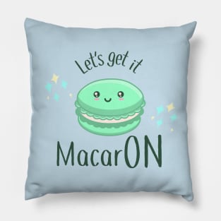 Macaron Mint Pillow