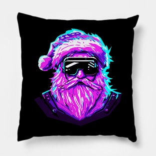 Ciberpunk Santa 2 Pillow