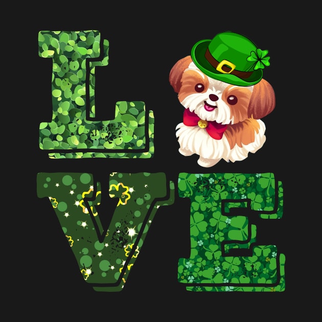 Love Shih Tzu St Patrick_s Day by Danielsmfbb