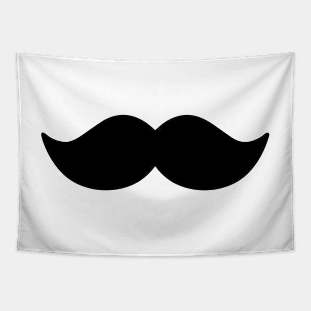 Mustache Tapestry by NVDesigns