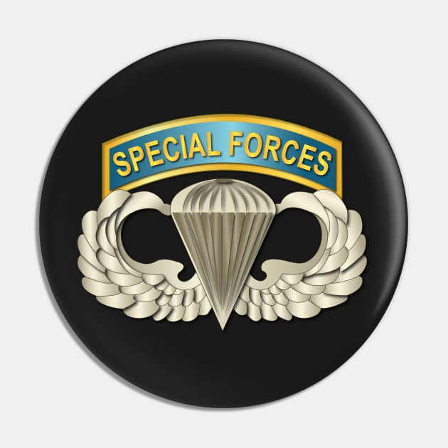 Airborne Badge - SF Tab Pin by twix123844