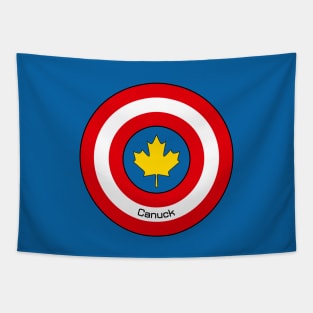 Canuck Canada Canadian Maple Quebec Montreal Tapestry