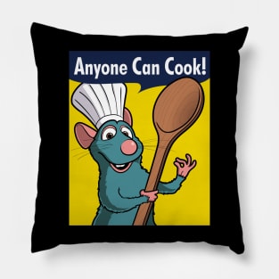 Anyone can cook! Pillow