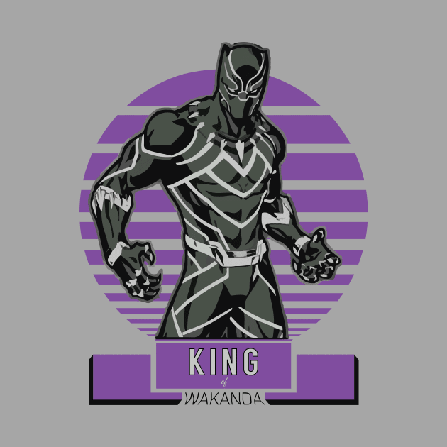 King of Wakanda by JJFDesigns