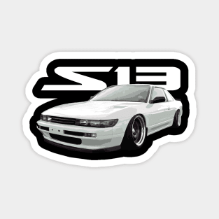 JDM s13 coupe super white 180 Magnet