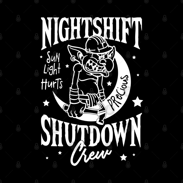 Nightshift Shutdown by Scaffoldmob