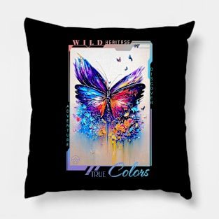 Butterfly Discovery Adventure Nature Planet Earth Paint Pillow