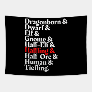 I'm The Halfling - D&D All Race Tapestry