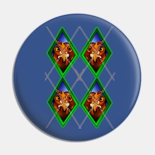 Argyle Chicken V2 Pin