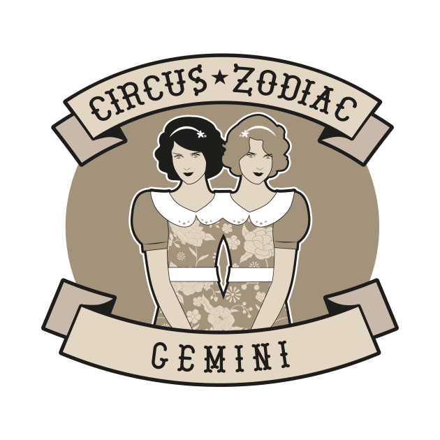 Zodiac Circus. Gemini by LaInspiratriz