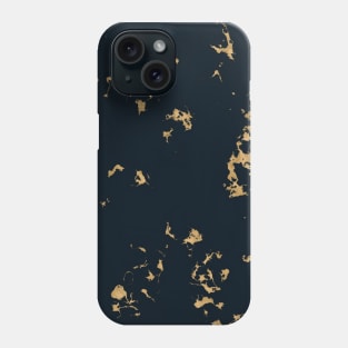 Black and Gold Marble Phone Case