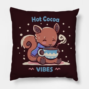 Hot Cocoa Vibes Pillow