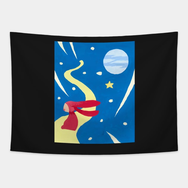 Universe Melodies Tapestry by T2winsdesign