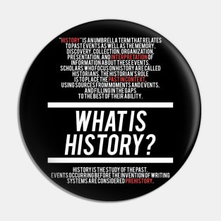 History Defined - History Teacher Pin