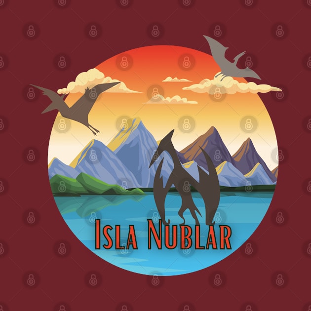 Jurassic Park Isla Nublar by Jurassic Merch