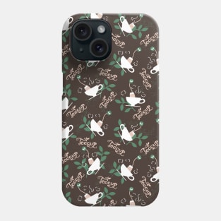 Lovely Teacup Delicious Tea Pattern Phone Case