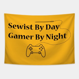 sewist by day gamer by night quote Tapestry