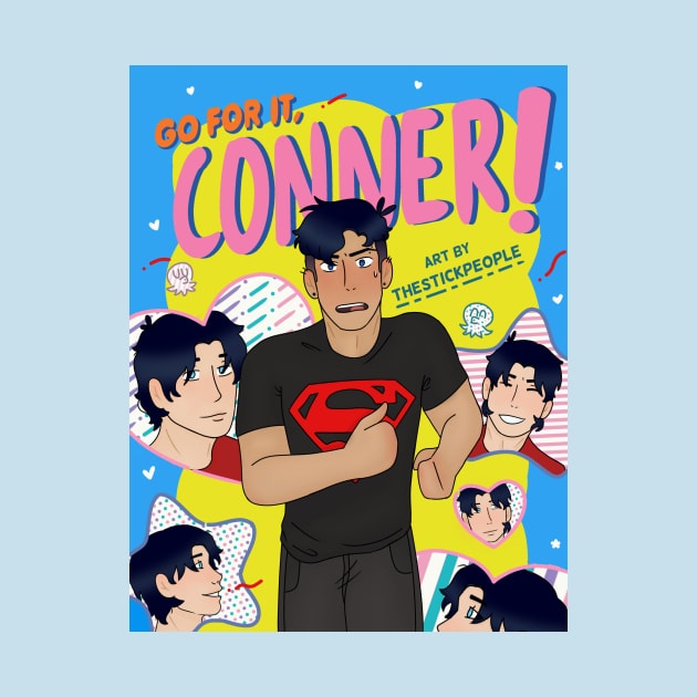 GO FOR IT CONNER!! by TheStickPeople