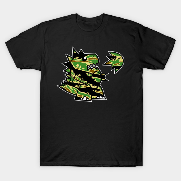 tiger camo godzilla hoodie