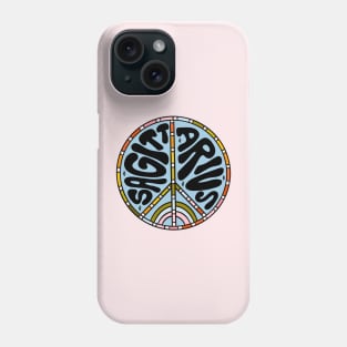 Sagittarius Peace Sign Phone Case