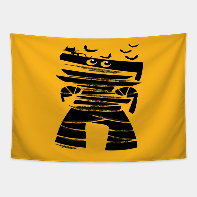 Little Halloween mummy Tapestry by CindyS