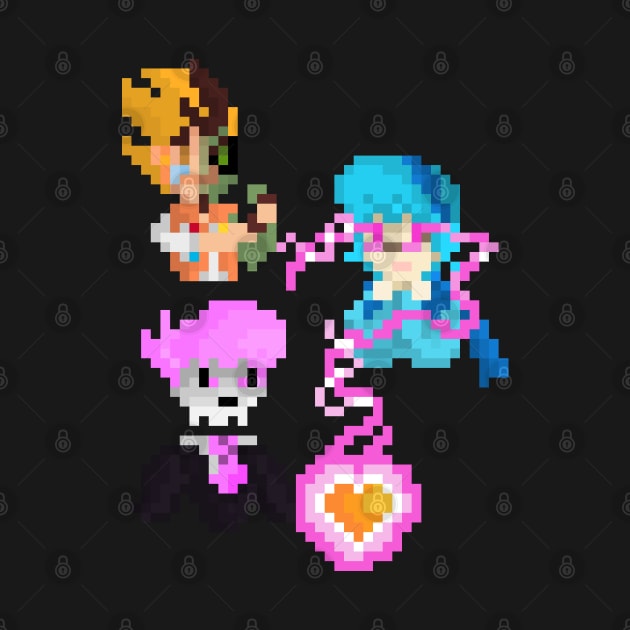 Pixel Mystery Skulls by namdecent