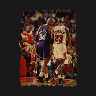 Charles Barkley and Michael Jordan Vintage T-Shirt