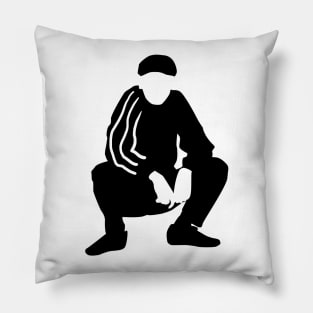 proper slav squat Pillow