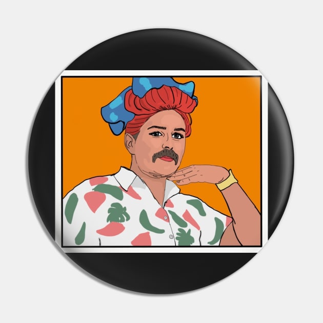 Julien Solomita Pinup Girl Pin by hgrasel