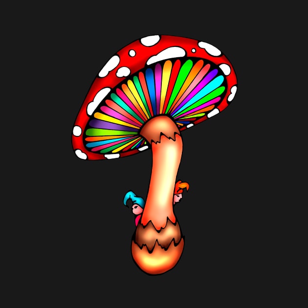 Psychedelic Mushroom by ogfx