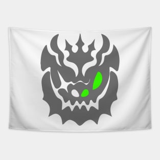 Monster face design artwork Tapestry