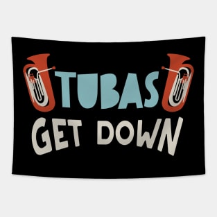 Tubas Get Down Tapestry