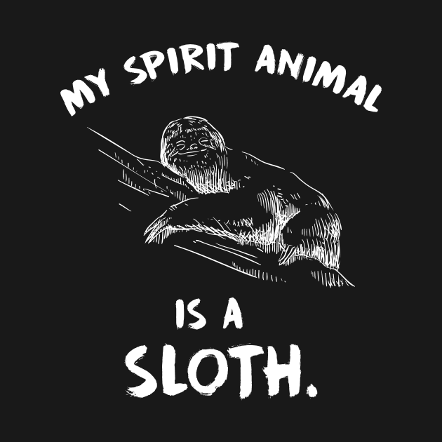 My spirit animal is a sloth by captainmood