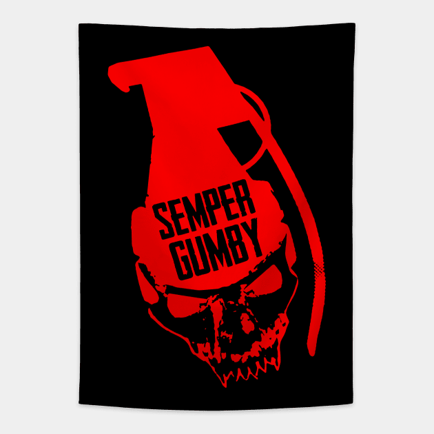 Semper Gumby Tapestry by LordNeckbeard