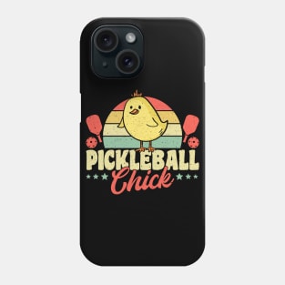 Pickleball Tournament Pickleball Chick Phone Case