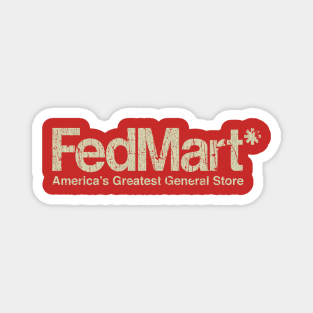 FedMart 1954 Magnet