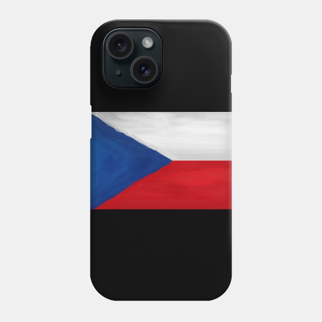 Czech Flag Phone Case by Dojaja