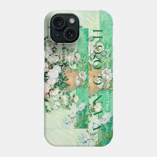 PANTONE VAN GOGH - Still Life: Vase with Pink Roses Phone Case