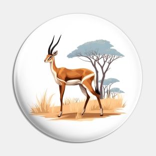 Springbok Pin