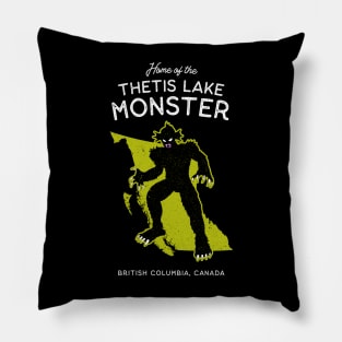 Home of the Thetis Lake Monster - Canadian Cryptid Pillow