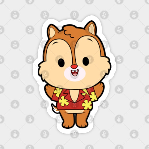 Cute Dale Rescue Rangers Magnet by mighty corps studio