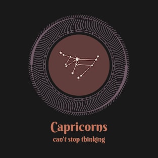 Capricorn zodiac sign T-Shirt