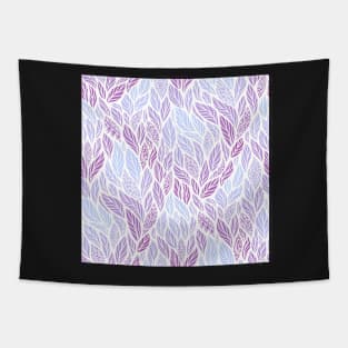 Abstract Pattern with Floral Motifs Tapestry