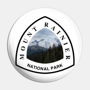 Mount Rainier National Park shield Pin