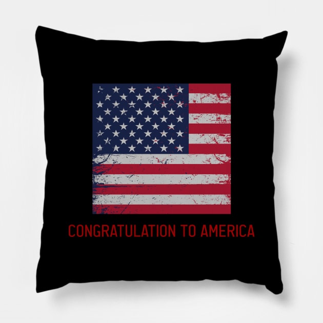 Joe biden president of america 2020 Pillow by Maroon55