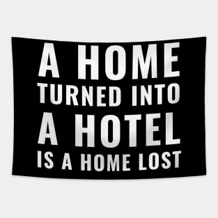 Homes Not Hotels Anti Airbnb Tapestry