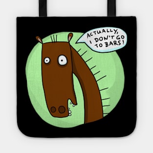 funny horse Tote