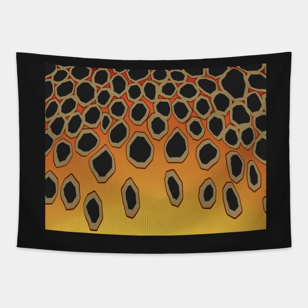 Brown Trout Camo II Tapestry by MikaelJenei