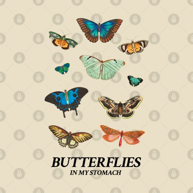 I Feel Butterflies in my Stomach by KewaleeTee